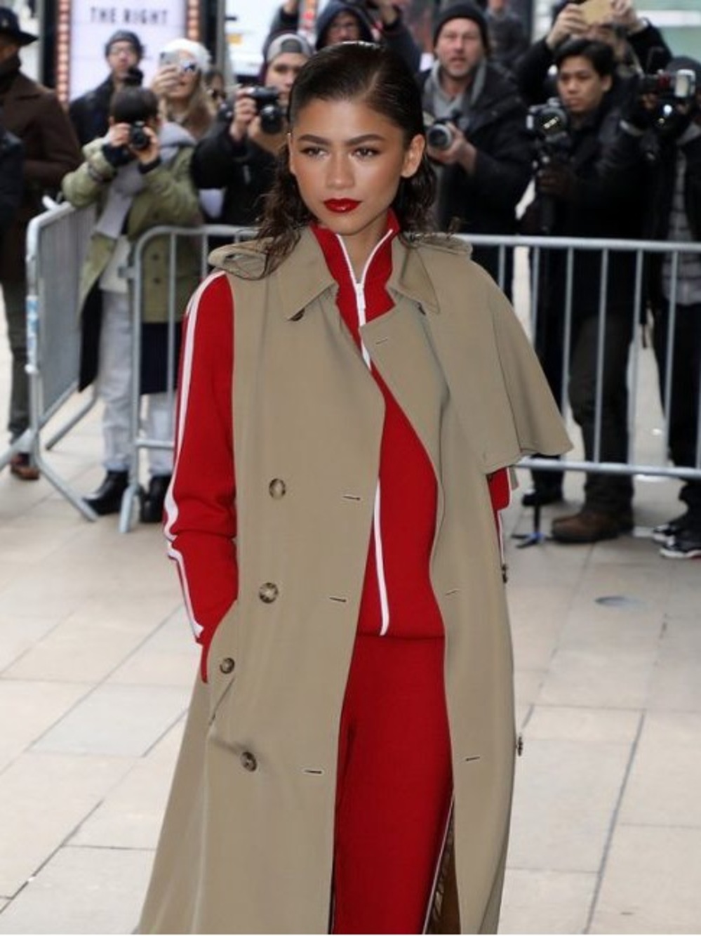 Michael Kors Collection Track Zip-up